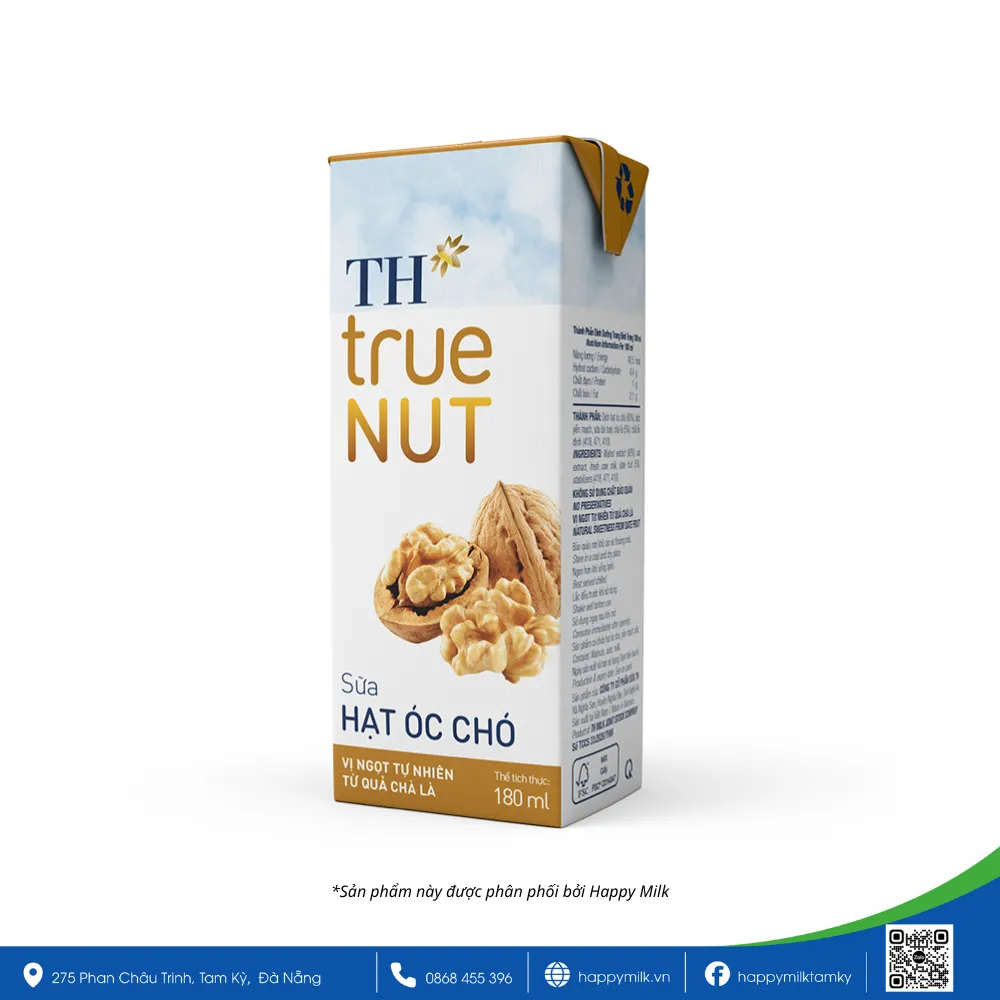 TH TRUE NUT WALNUT MILK 180ML